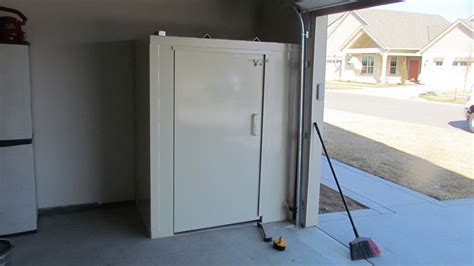 steel box tornado shelter|metal storm shelter above ground.